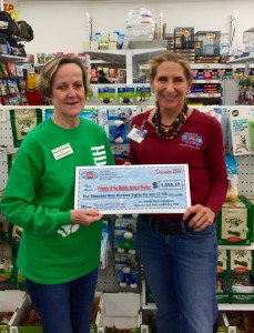 Round Up for Charity at B&B Pet Stop, a Mobile, Alabama pet store.