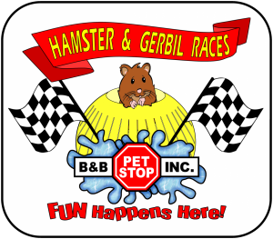 Hamster and Gerbil Races on April 18TH at NOON