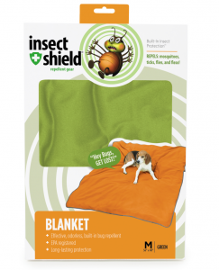 After a romp outside, just wrap your pet in this blanket for a minute or two and knock the fleas out!