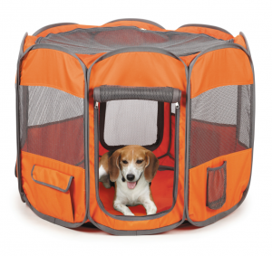 How about an Insect shield ex-pen for that flea-infested litter of puppies or kittens!  there are very few options for treating young pets with fleas or ticks - but your babies will be protected in this thing!