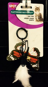New cat toys with butterflies at B&B Pet Stop 
