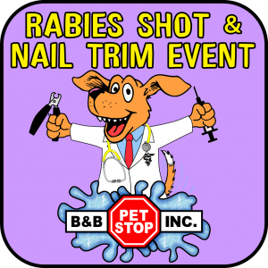 Rabies Shot & Nail Trim Event